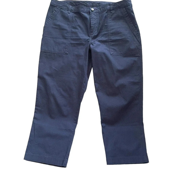 Patagonia Organic Cotton Stretch All-Wear Capris Size 14 - Picture 6 of 6